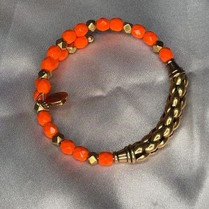 Alex and Ani Orange bracelet